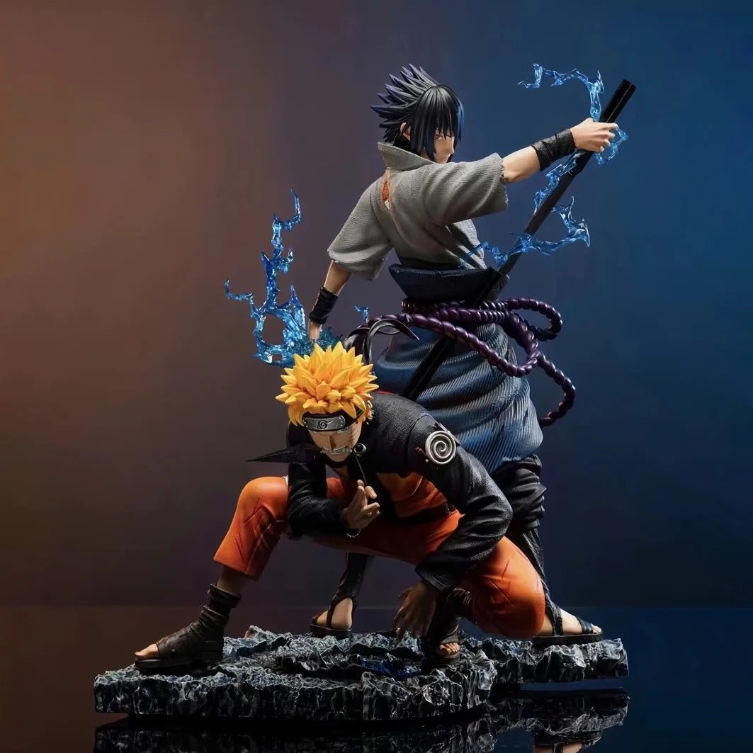 29cm NARUTO Figurine Uzumaki Naruto And Sasuke Figure PVC Statue Model Collectible Toys Gifts 29cm NARUTO Figurine Uzumaki Naruto And Sasuke Figure PVC Statue Model Collectible Toys Gifts